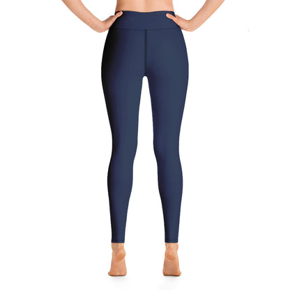 Navy & Pink Flow Leggings