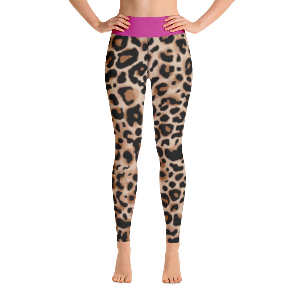 Leopard skin 2025 yoga pants